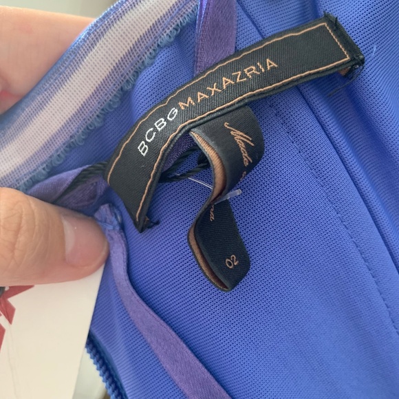 BCBG Bandage Satin Dress - Picture 2 of 8